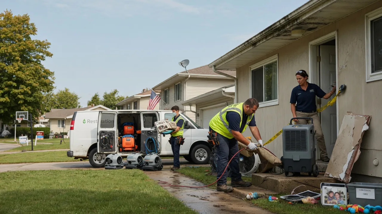 Water Damage Restoration in University Park, IA near me